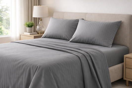 Sábanas CottonBlend Unicolor – Cama Doble