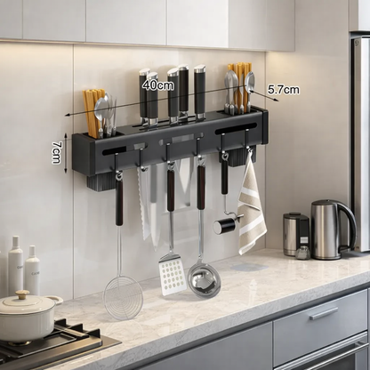 Organizador de Utensilios KitchenRack – Soporte de Pared
